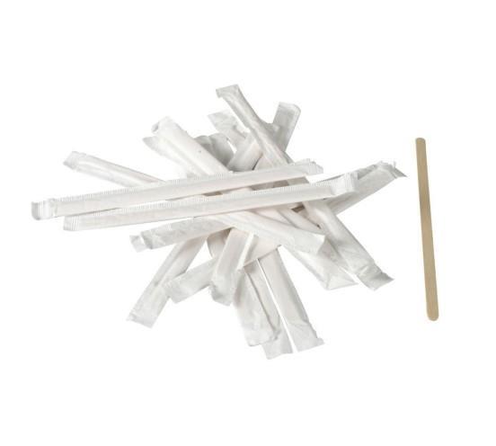 Wooden Stirers / 14cm / Hygienic /500pcs