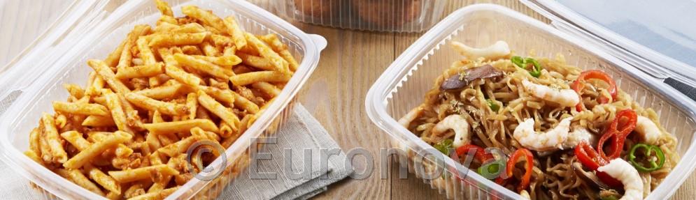 PP Food Container / 1250ml / 25 pcs