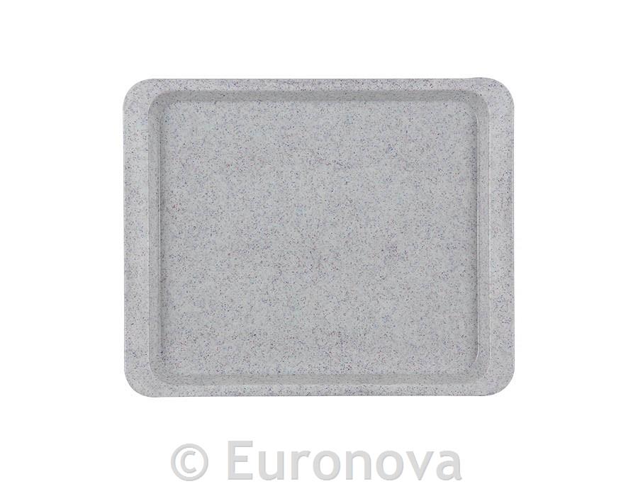 Self-service tray / 33x27cm / light grey