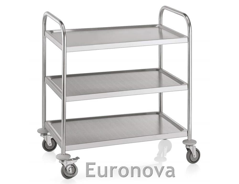 Serving Cart / 3 Shelves / 95x50x95cm