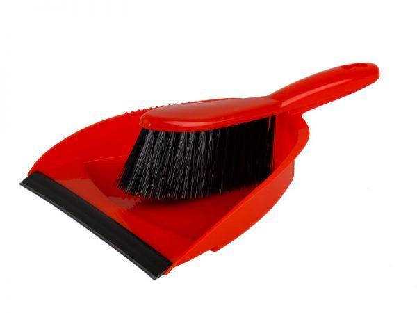 Plastic dustpan and broom / 1set