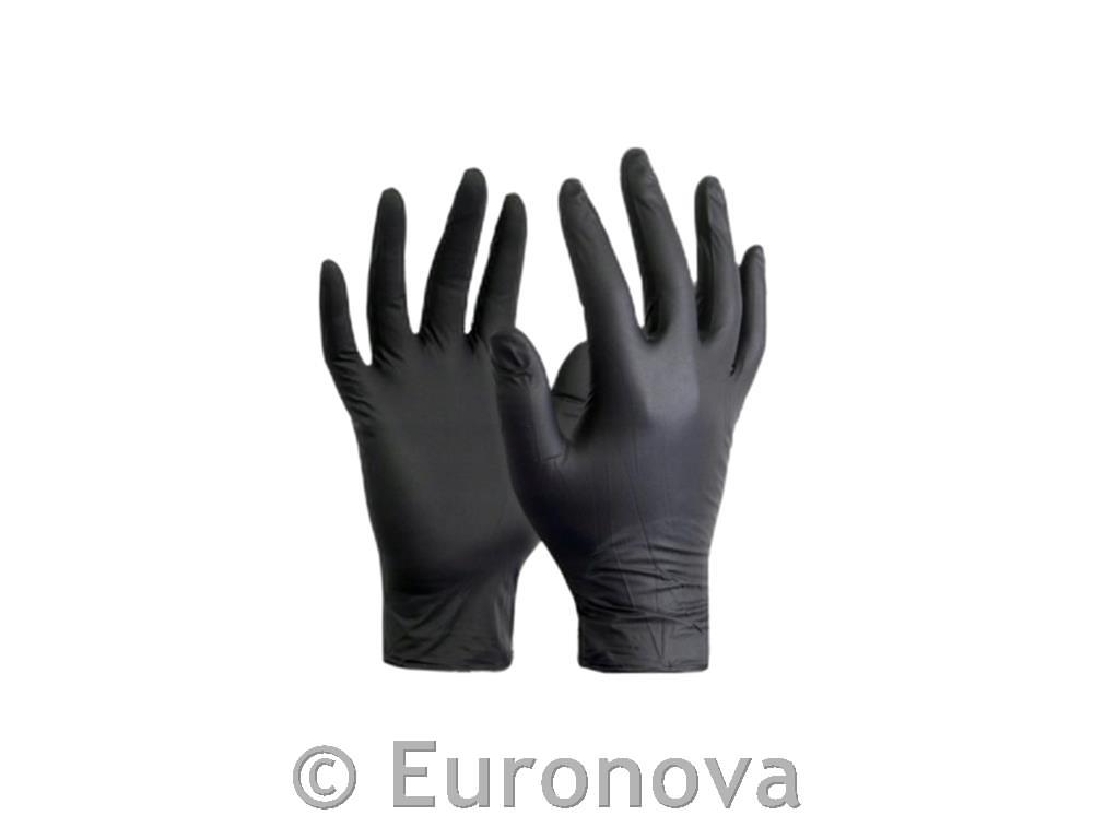 Nitril Gloves / Black / S / 100pcs