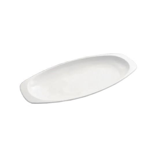 Porcelain oval plate / serving / 58x26cm