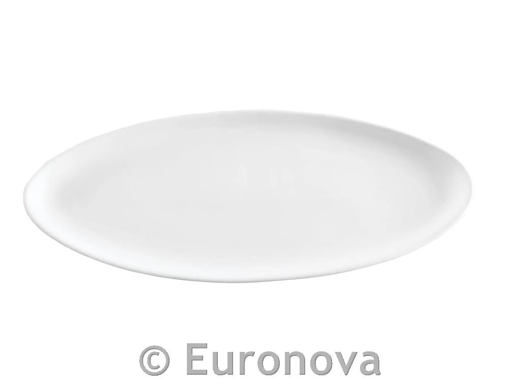 Porcelain oval plate / serving / 58x26cm