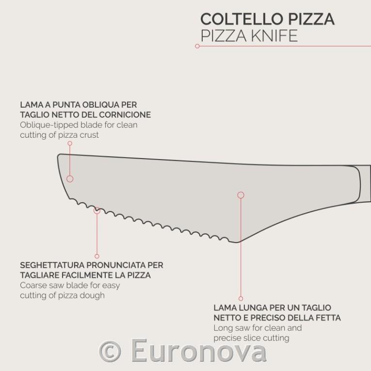 Cateri Knife For Pizza / 21cm / 12 pcs