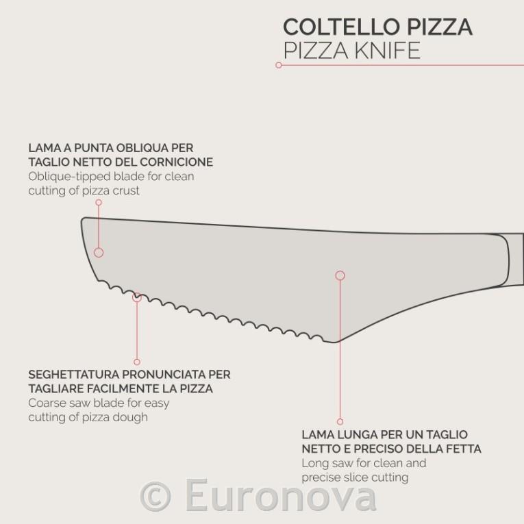 Stresa Knife For Pizza / 2mm / 21cm