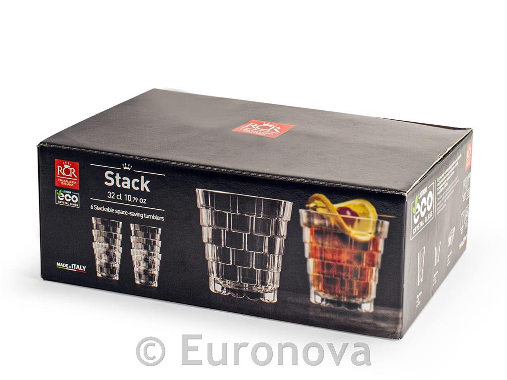 Stack tumbler / 310ml / 6pcs