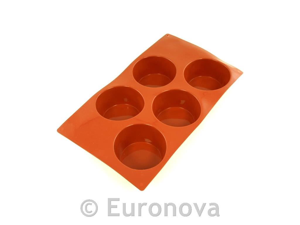 Silicone Baking Mould / 5 Moulds / 35x80