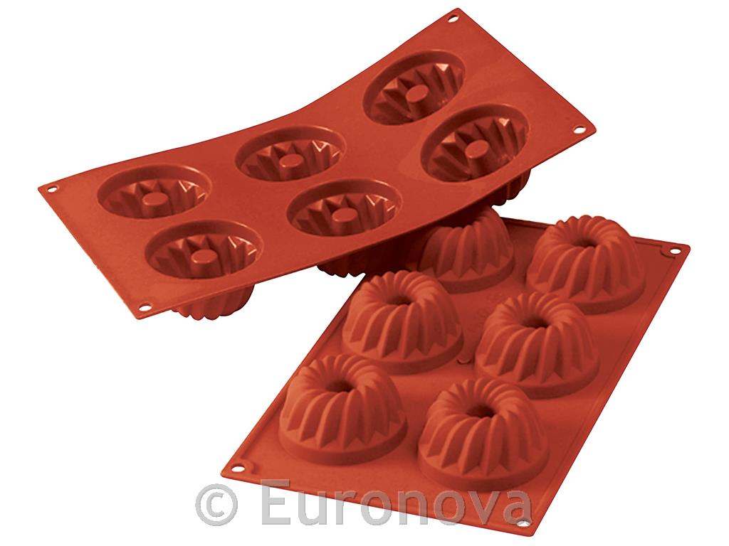 Silicone Mould / 6-Part / 36x70mm