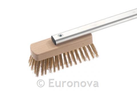 Brush For Pizza Oven / 60cm / Brass