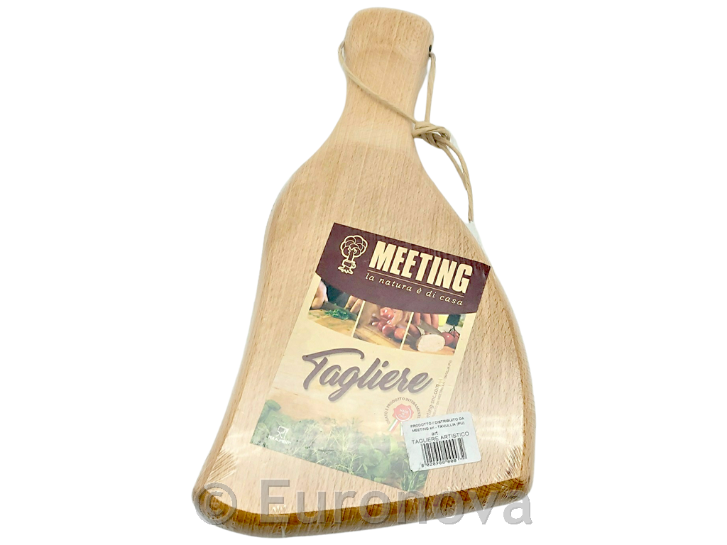 Wooden serving board / 41x22x3cm