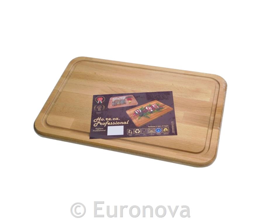 Wooden serving board / 45x30x2cm