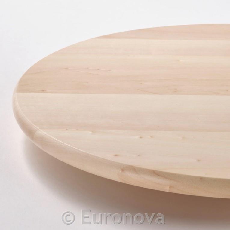 Wooden Rotating Serving Plate / 40cm