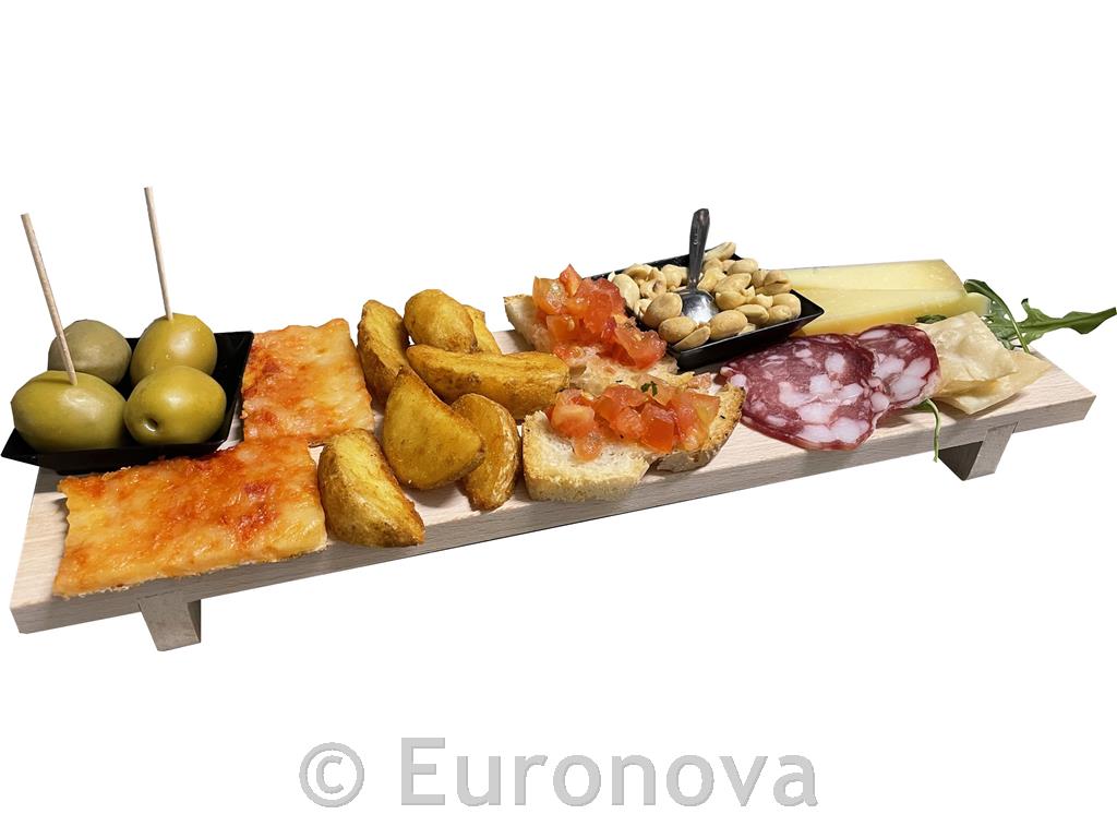 Wooden serving board / 25x10x3cm