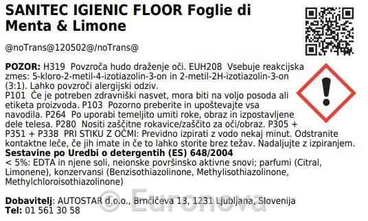 Igienic Floor /5L/ Mint Surface Cleaner