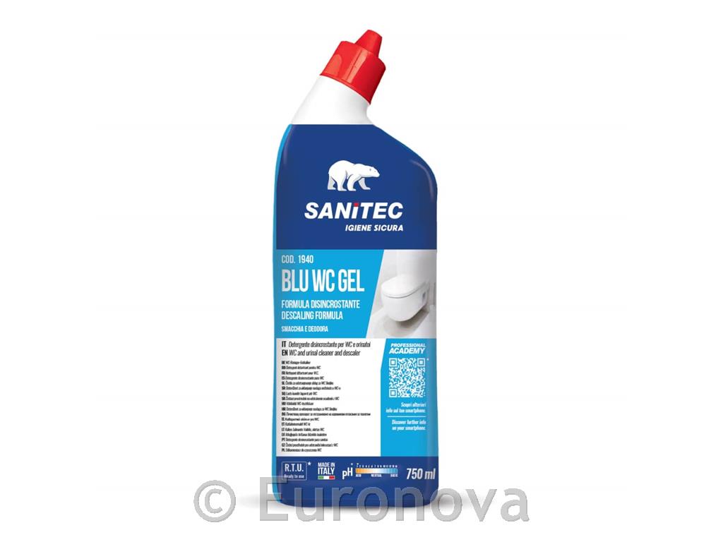 Blu WC Gel / 750ml / Cleaner & Descaler