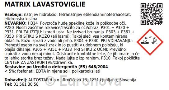 Dishwasher detergent Matrix / 5,5kg