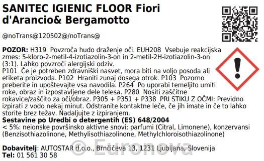 Igienic Floor /5L/ Oran. Surface Cleaner