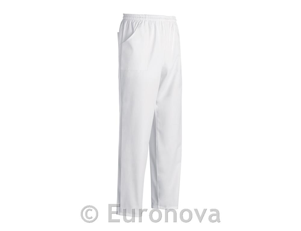 Chef Pants / Coulisse Pocket /White/3XL