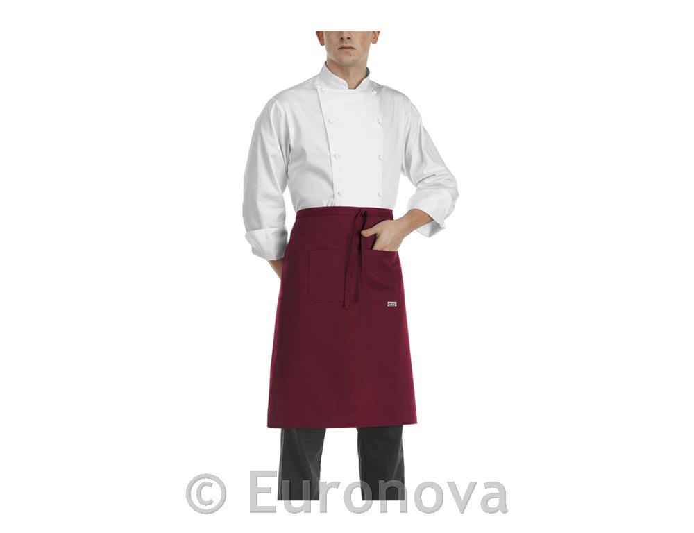 Waiter Apron / 70x70cm / Bordeaux / 2 pc