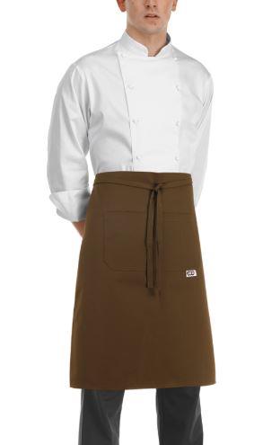 Waiter Apron / 70x70cm / Brown / 2 pcs