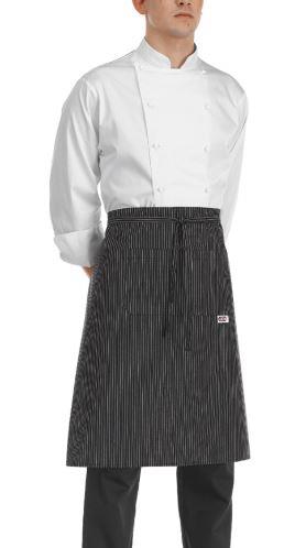Waiter Apron / 70x70cm / Striped / 2 pcs