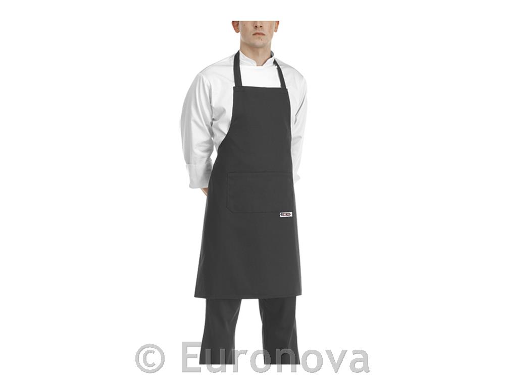 Chef Apron / 90x70cm / Black / 2 pcs