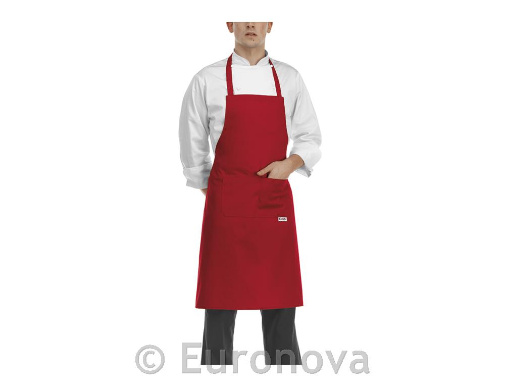 Chef Apron / 90x70cm / Red / 2 pcs