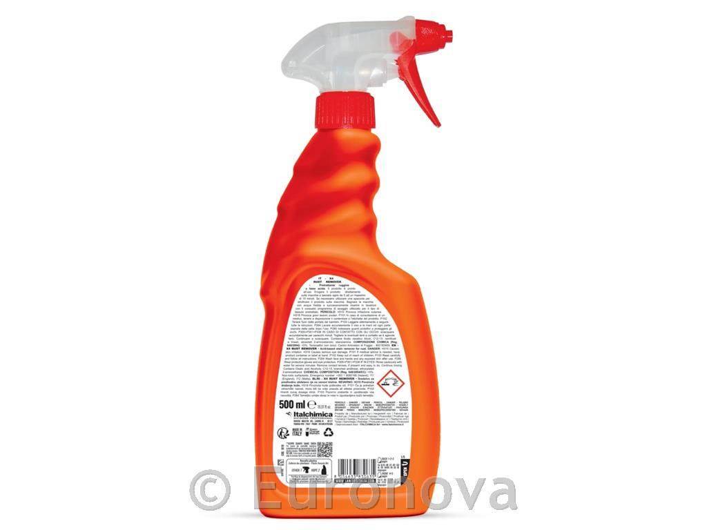 X4 Acid / 500ml / Remover Of Rust Stains