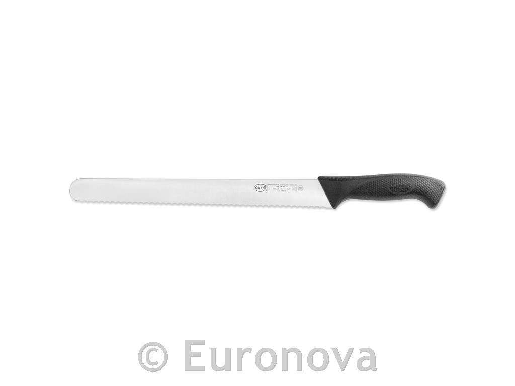 Bread Knife / 37cm / Black / Skin