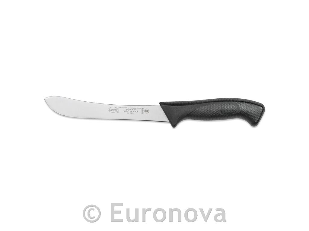 Butcher's Knife / 18cm / Scimitar / Blac