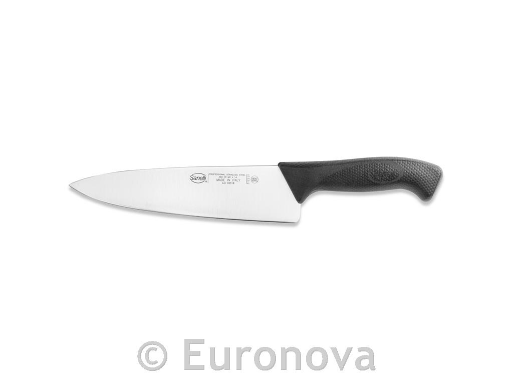 Chef's Knife / 21cm / Black / Skin