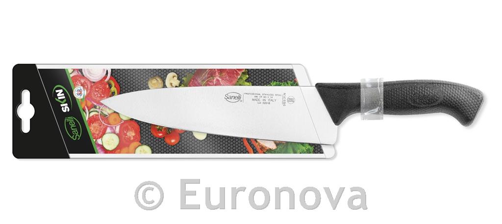 Chef's Knife / 21cm / Black / Skin