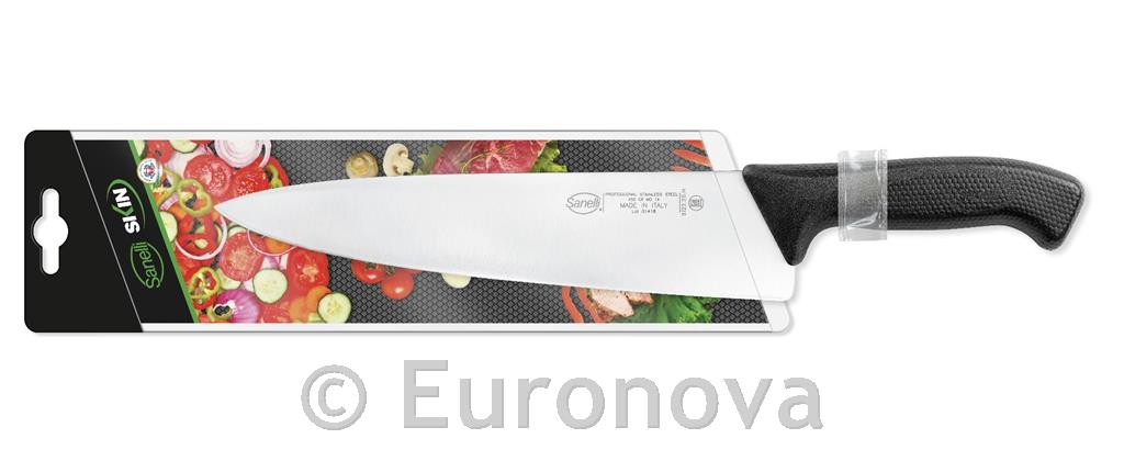 Chef's Knife / 25cm / Black / Skin