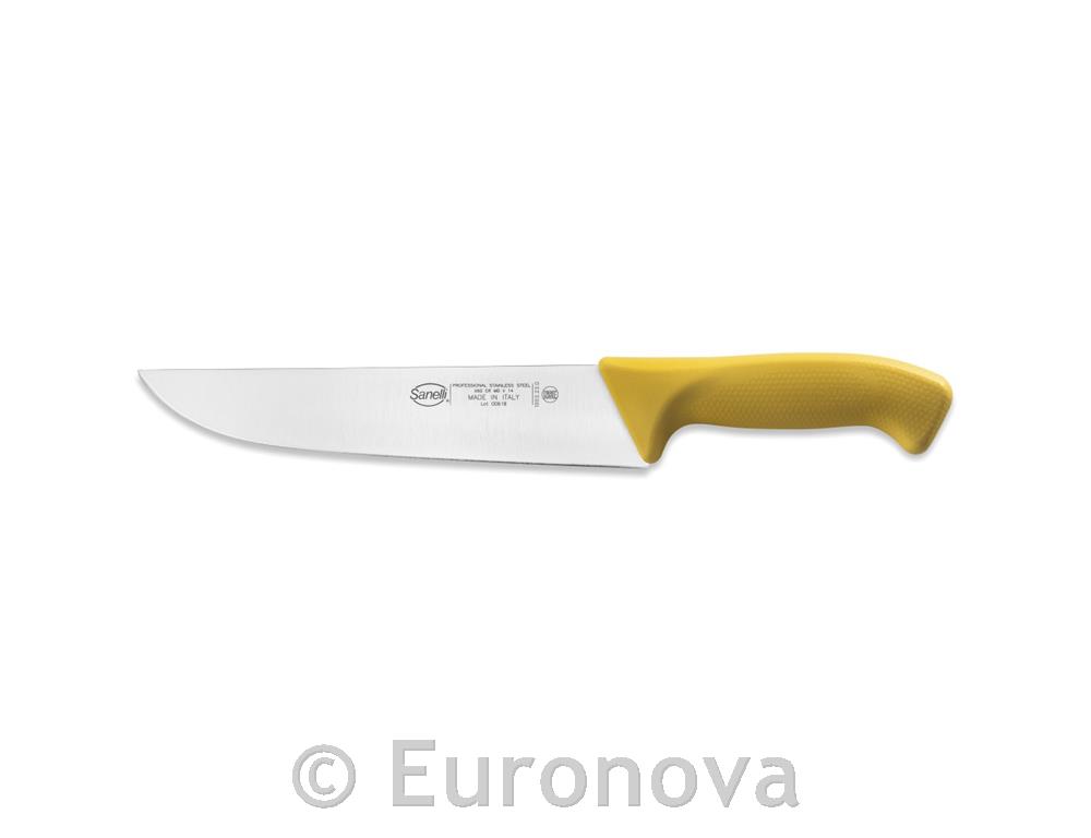 Butcher's Knife / 22cm / Yellow / Skin