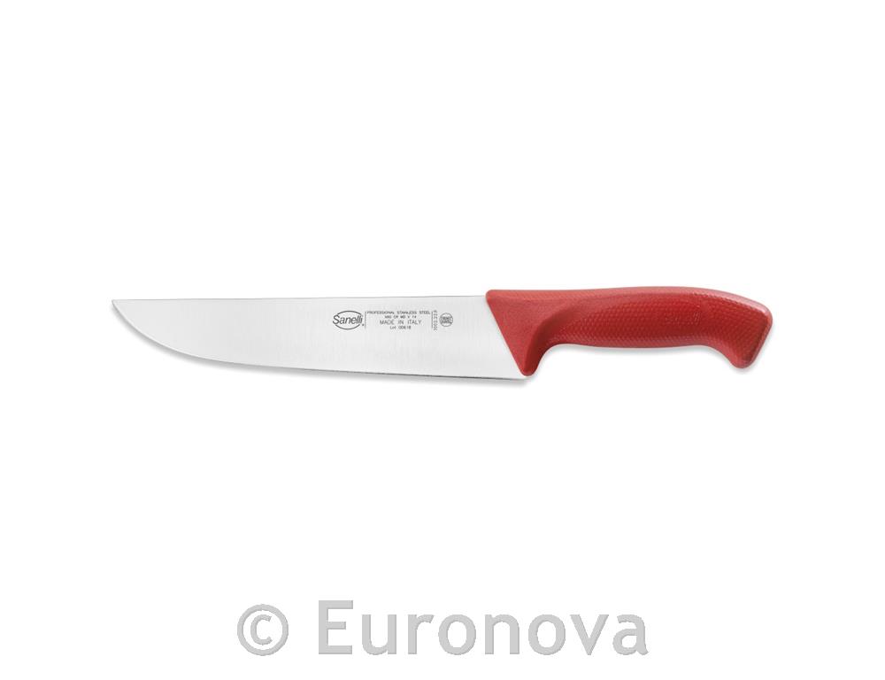 Butcher's Knife / 22cm / Red / Skin