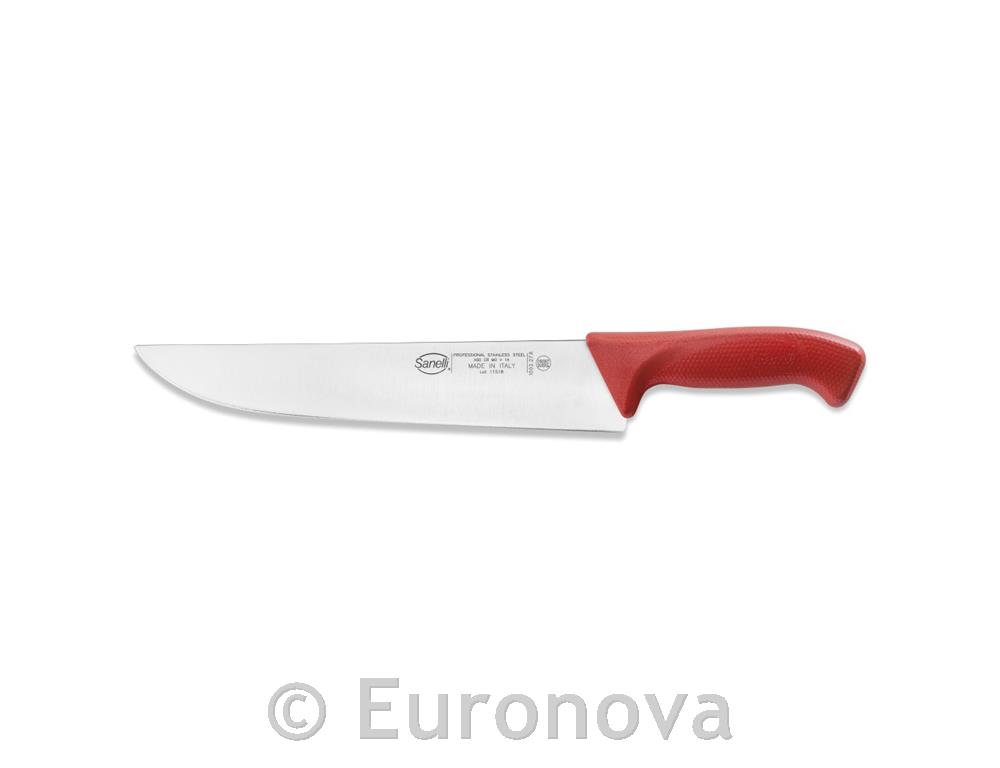 Butcher's Knife / 27cm / Red / Skin