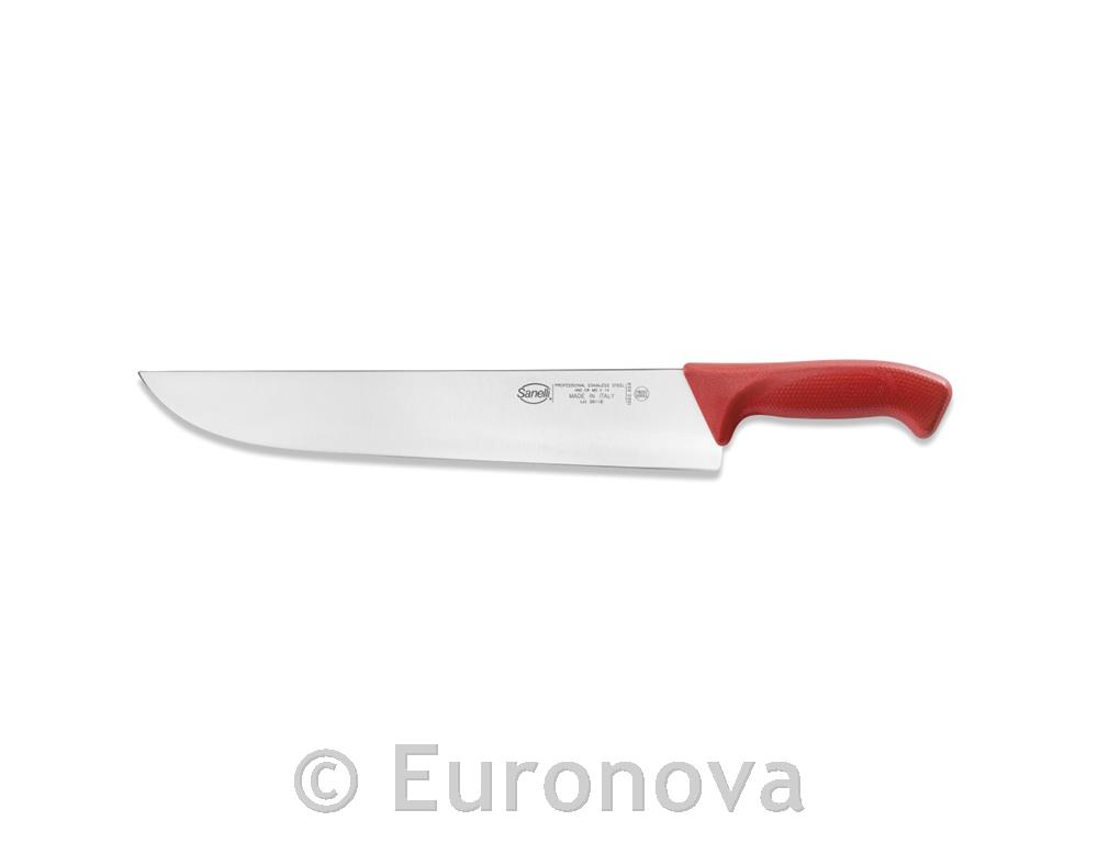 Butcher's Knife / 33cm / Red / Skin