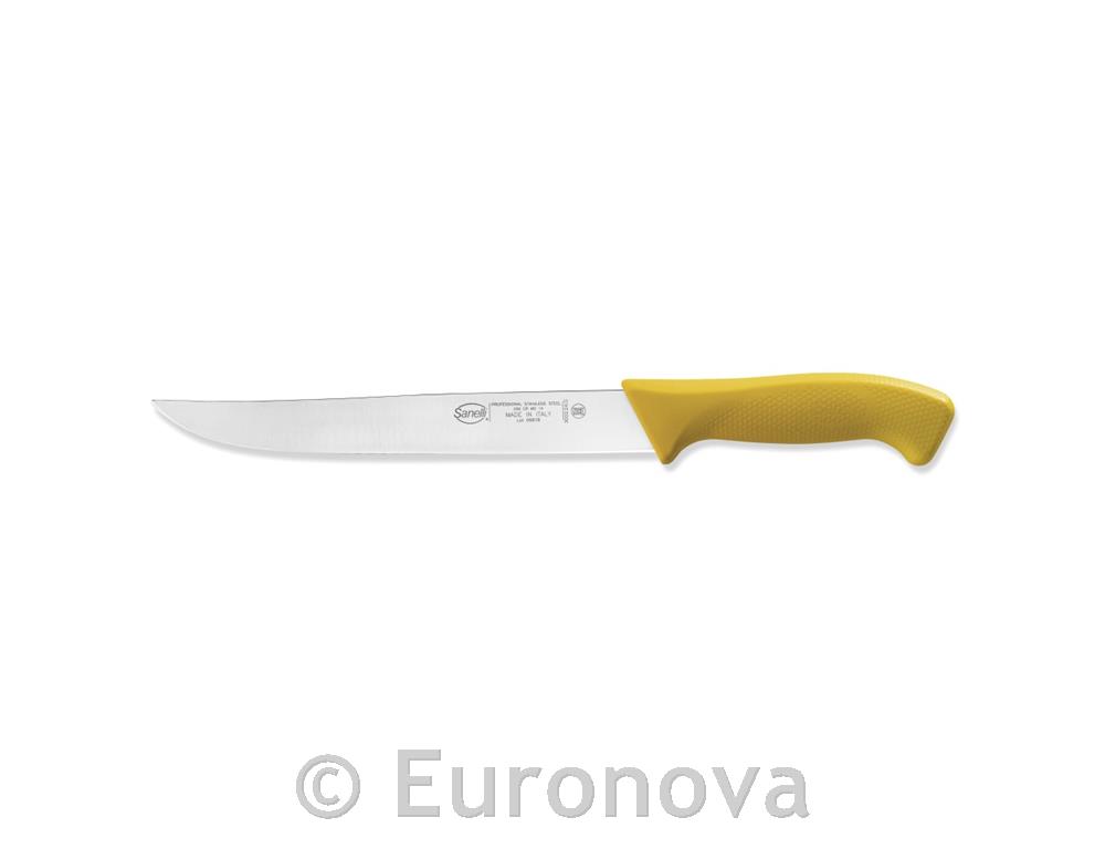 Roast meat knife / 24cm / Yellow / Skin