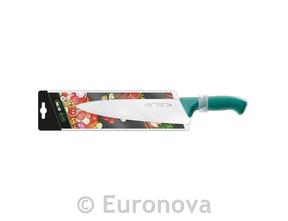 Chef's Knife / 25cm / Green / Skin