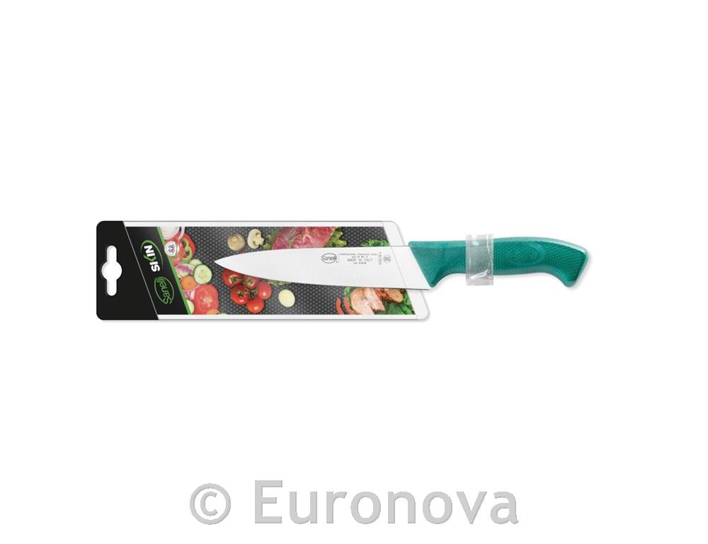 Chef's Knife / 18cm / Green / Skin