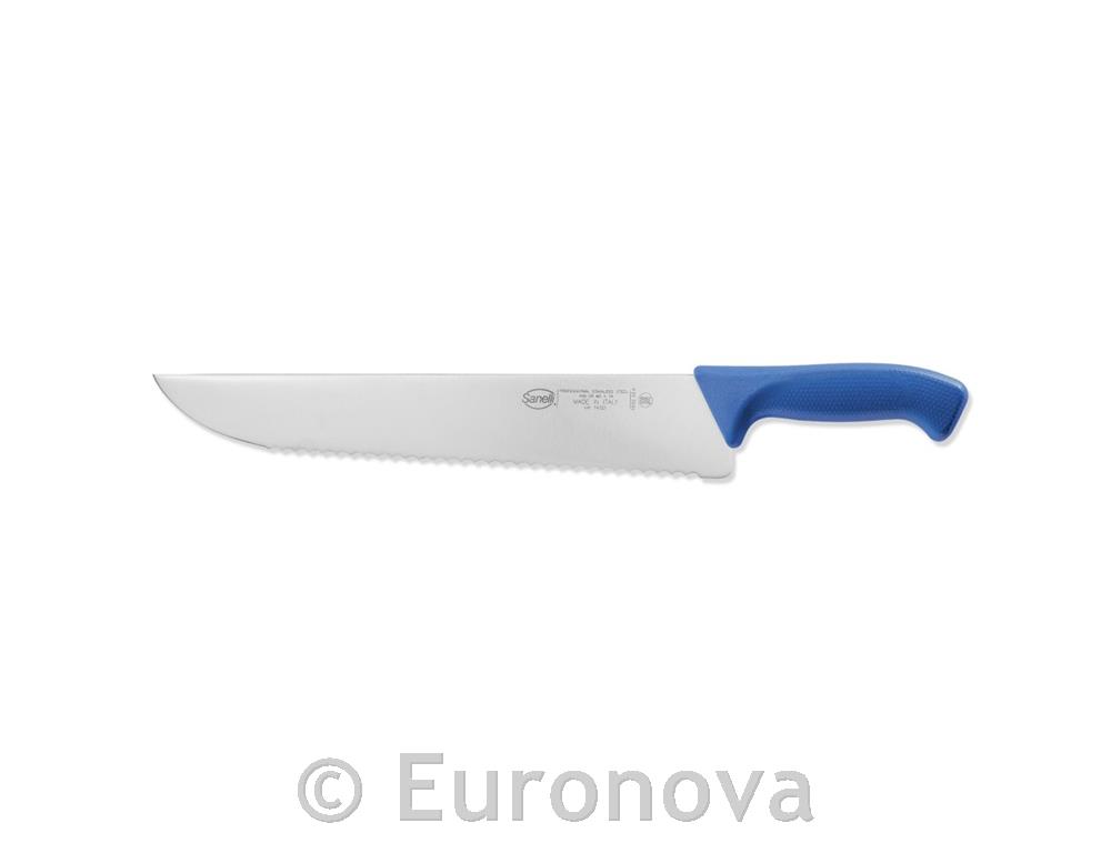 Fish Knife /33cm/ Serrated / Blue / Skin