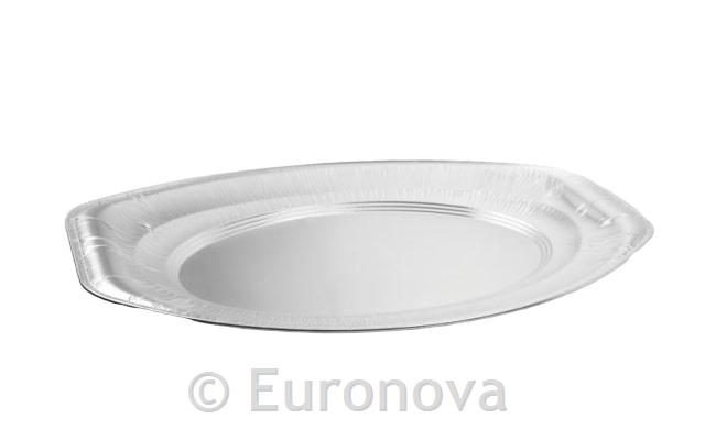 Alu Disposable Oval Tray /55x35cm/ 10pcs