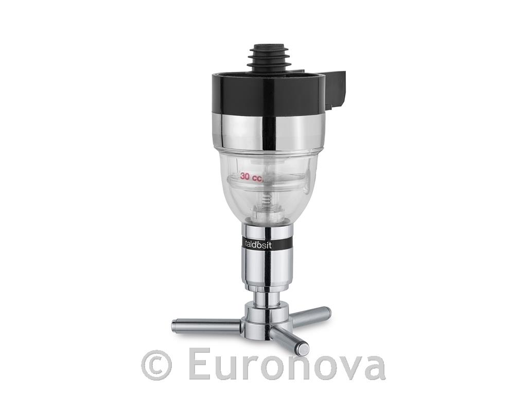 Measuring Pourer / Silver-Black / 30ml