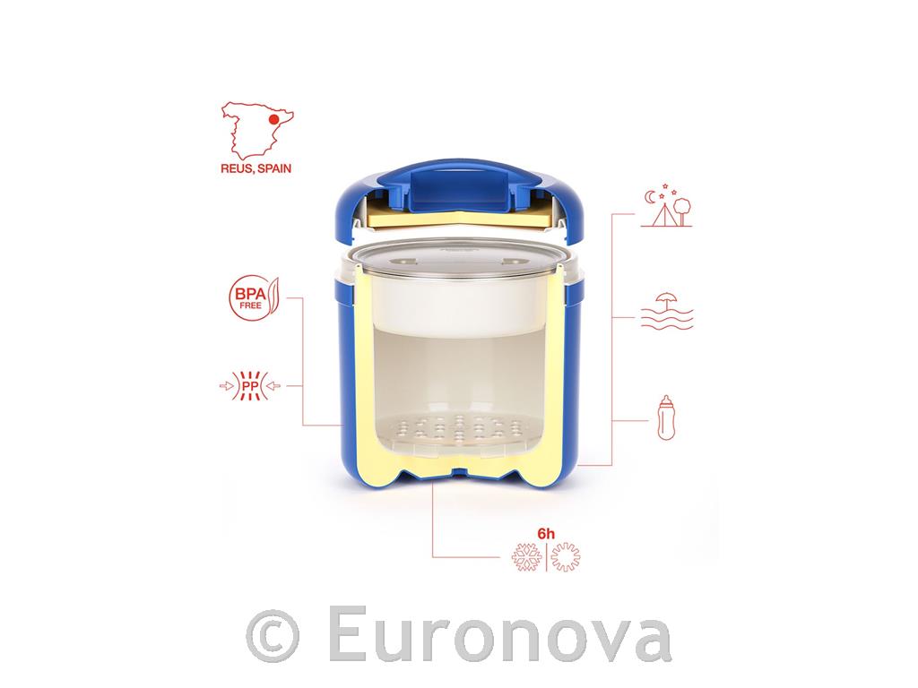 Thermo Container for Ice / 4L / Blue