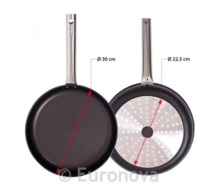 Shallow Alu Pan / 30cm / 3mm / Induction