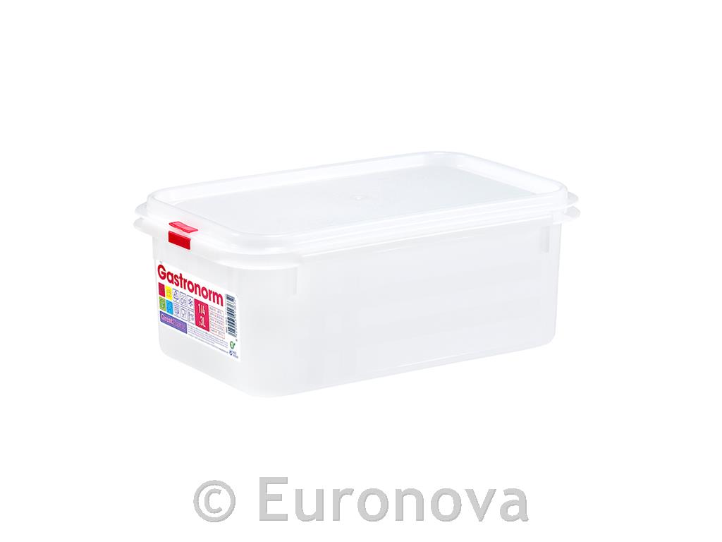 Food Storage Container 1/4 / 100mm / 3L