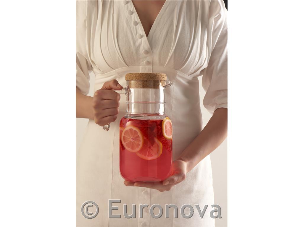 Pitcher Hoop / 1.5L / with cork lid