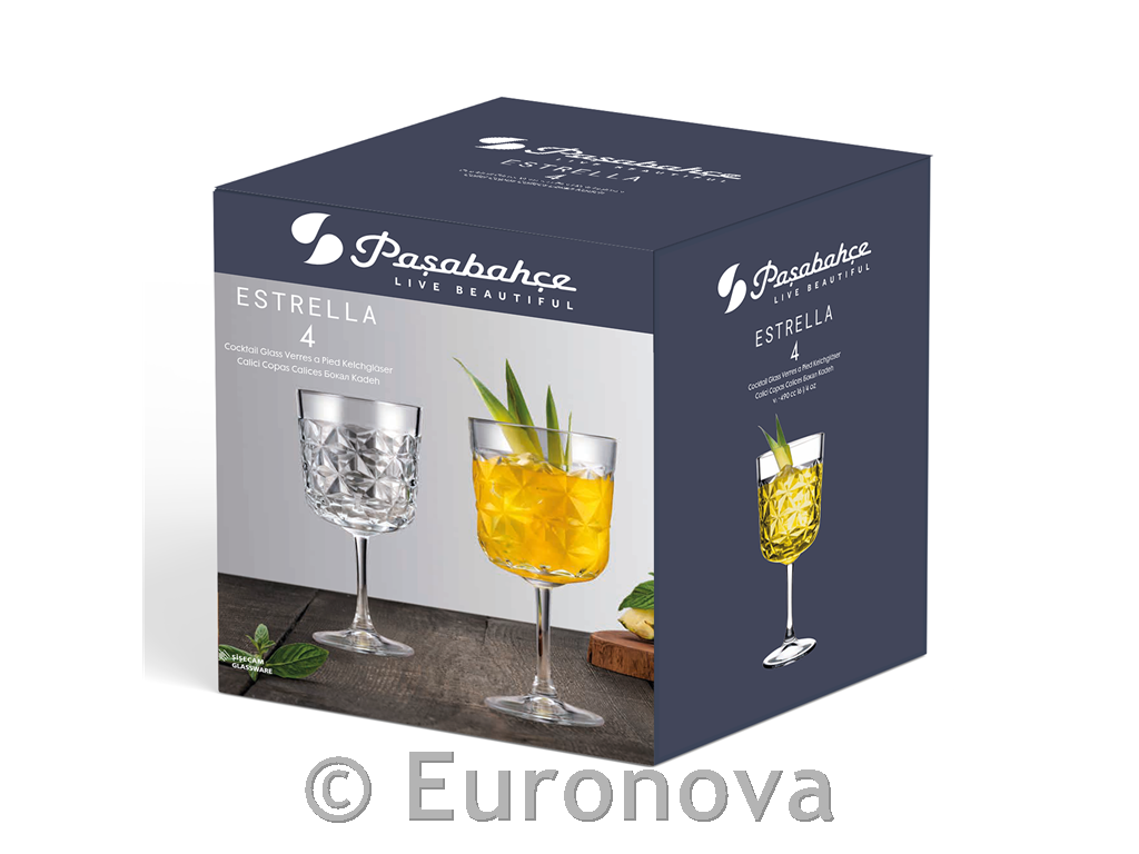 Estrella Cocktail Glass / 490ml / 4pcs