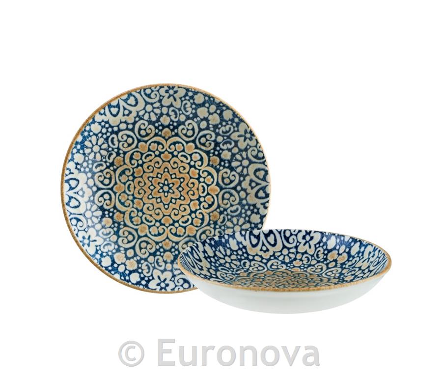 Alhambra Deep Plate Bloom / 25cm / 6pcs